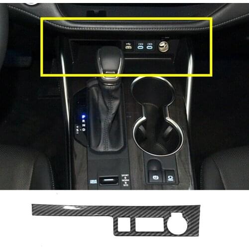 ABS Plastic Cigarette-Lighter Cover Carbon Fiber Black Inner Replacement