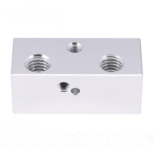 3D printer accessories E3D single/double color mixing extrusion M5 heating aluminum block E3D all metal upgraded version