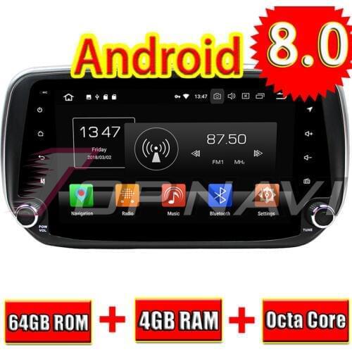 Topnavi Octa Core Android 8.0 Car Autoradio Player for Hyundai IX45/Santa Fe 2018 Video Stereo 2Din GPS Navigation Stereo NO DVD