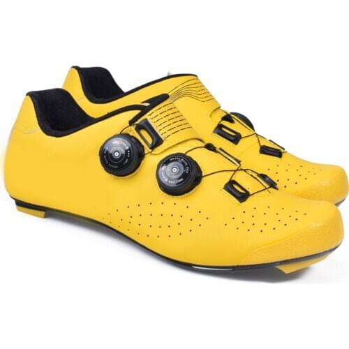 Quick Lace Road Bike Cycling Shoes Locking Carbon Fiber Sole Bicycle Shoe Non-slip Wear-resistant FK88