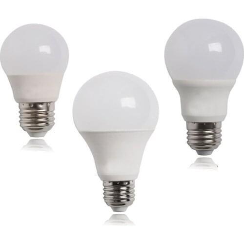 E27 220V LED Globe Light Bulbs Spotlights Table Lamps 3W 5W 7W 9W 12W 15W 18W 22W Indoor Lámpara Luces for Home Bedroom House