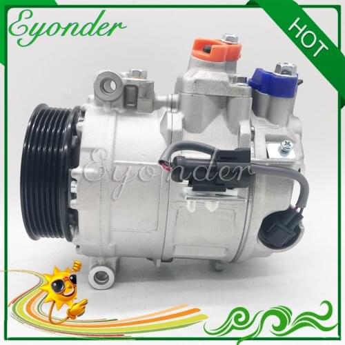 7SBU17C AC Air Conditioning Compressor Cooling Pump for LAND ROVER RANGE ROVER SPORT LS 4.2 4.4 LR012593 447180-8370 DCP14013