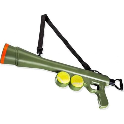 Pet toy gun training dog launcher launcher gun remote quick sight educational toy tennis launcher