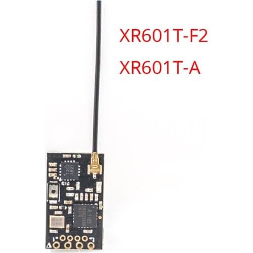 CROSSOVER Micro Receiver XR601T-F2 XR601T-A Compatible FRSKY D16/AFHDS-2A SBUS/FPORT/RSSI/TELEM for RC Quadcopter FPV Drone