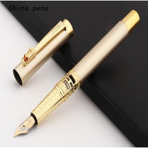 Luxury quality 7065 B-1 Hollow body Business office Fountain Pen student School Stationery Supplies ink pens
