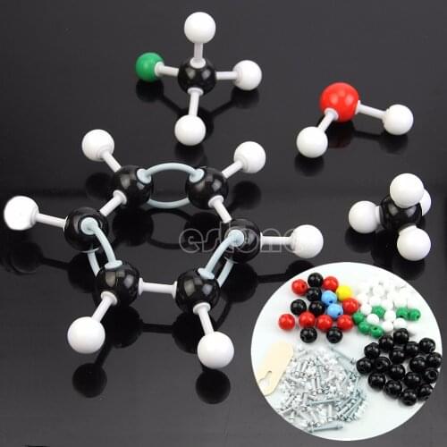 Durable Organic Chemistry Scientific Atom Molecular Models Teach Set Kit 328 Promotion %312