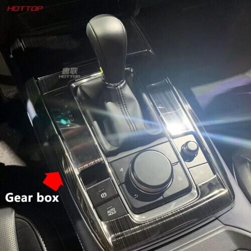 For Mazda CX-30 2020 Shift Frame Interior Decoration Tap Position Panel Sequins Left Hand Drive / Right Hand Drive