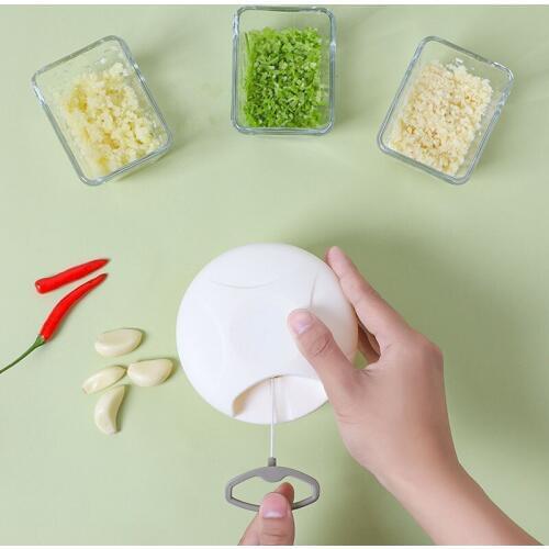 Manual Meat Grinder Kitchen Vegetable Cutter Multi-Function Vegetable Tool Pound Garlic Gadget