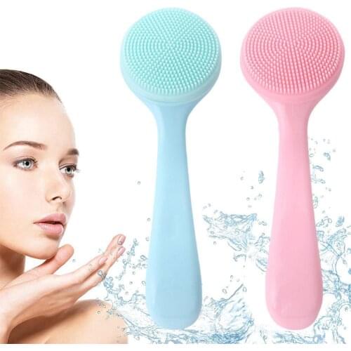 Silicone Facial Cleansing Brush Deep Cleaning Skin Exfoliation Facial Massager Gentle Exfoliation Deep Cleaning Tool