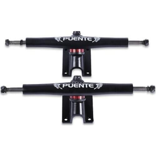 1Pair 7inch Longboard Trucks Aluminium Alloy Skateboard Truck Flat-Plate Bridge Dancing Board Downhill Skateboard Truck