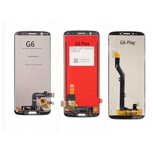 G6 LCD For Motorola Moto G6 Play G6 Plus Display With Frame 5.9" LCD Touch Screen Digitizer Glass Assembly Repair LCD