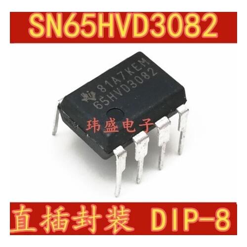 10pcs SN65HVD3082 65HVD3082 DIP-8