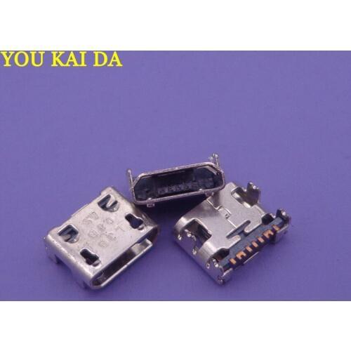 10pcs Charge Connector for Samsung I739 J120H Galaxy J1 S5280 S7710 S6790 S6810 S7262 S7390 S7392C(7 pin, micro USB type-B)