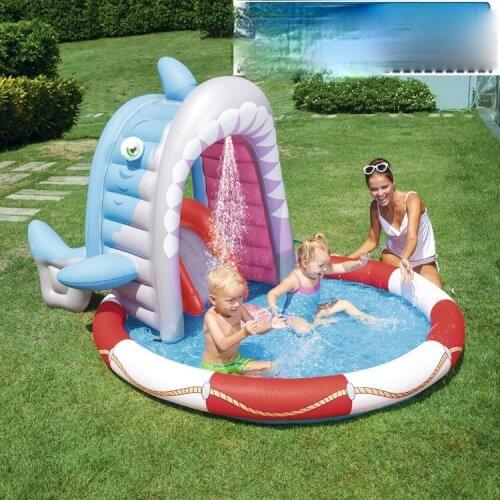 TT Spray Pond Inflatable Swimming Pool for Infants and Children Water Sand Basin Ocean Ball Pool