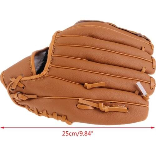 10.5'' Baseball Glove Softball Mitts Training Practice Sports Outdoor Left Hand 87HF