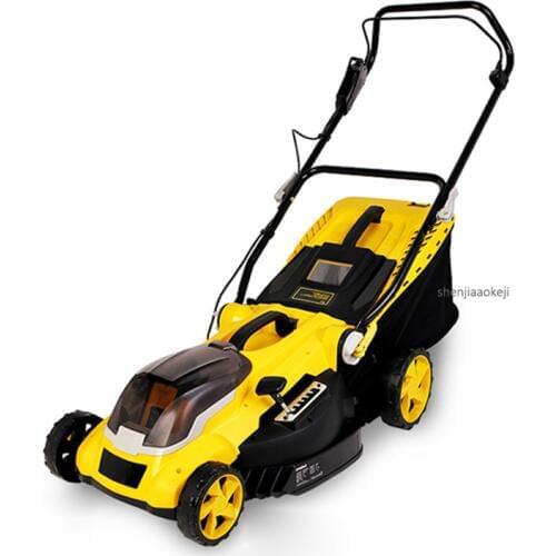 40V Electric Lawn Mower MDMA40 6-gear Home Small Hight Adjustable Weeder Rechargeable Hand-push Type Lawn Trimmer 20-70mm