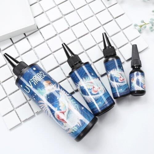 Newly Resin Glue Curing Epoxy Hard UV Gel Glue Sunlight for DIY Jewelry Making Casting Coating DOD886