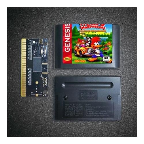 Ferias Frustradas do Pica-Pau- - 16 Bit MD Game Card for Sega Megadrive Genesis Video Game Console Cartridge