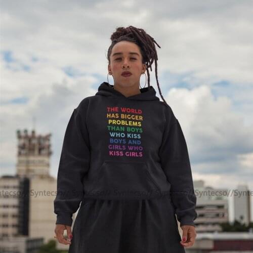 The World Has Bigger Problems Hoodie The World Has Bigger Problems Hoodies Cotton Over Sized Hoodies Women Pullover Hoodie