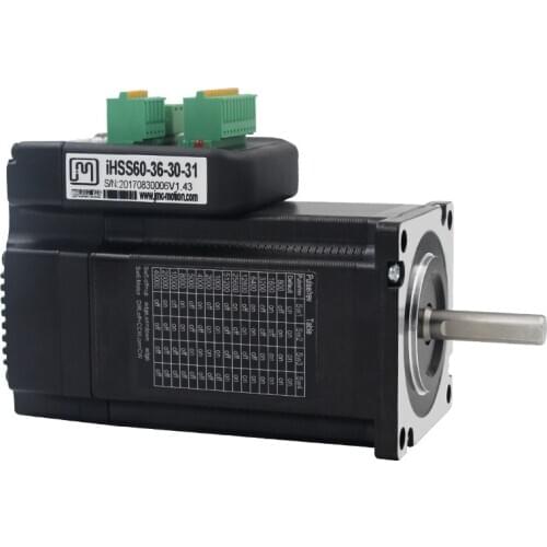 IHSS60-36-30-31 JMC Nema 24 3Nm DC36V Integrated Closed Loop Stepper motor with driver