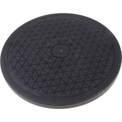 10" Round Bonsai Turntable Rotating Plate Wheel Revolving Home Kitchen Cake Display Stand Ceramic Clay