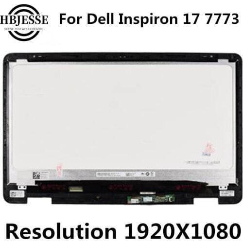 Original 17.3 inch lcd display replacement for Dell Inspiron 17 7773 laptop LCD ED Touch Screen Assembly with Frame 1920*1080