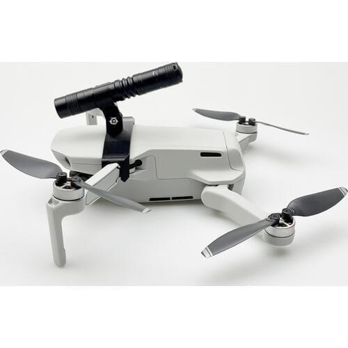 LED Light Adjustable Night Flight Navigation Searchlight for DJI Mavic Mini Spare Parts Lightweight Flashlight Mount Bracket