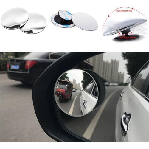 Universal Auto 360 Wide Angle Car Small Round Mirror for Citroen Picasso C1 C2 C3 C4 C4L C5 DS3 DS4 DS5 DS6 Elysee C-Quatre