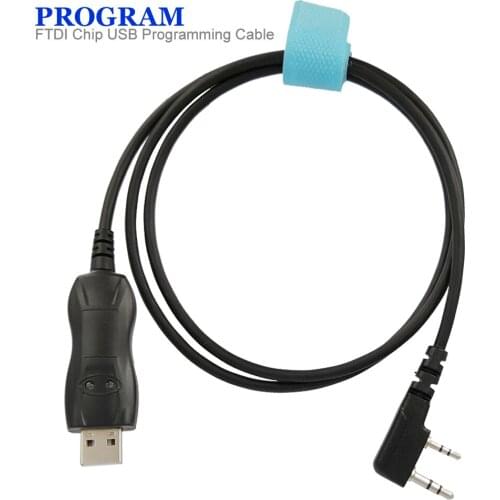 FTDI Chip USB Programming Cable for Kenwood Baofeng UV-5R BF-888S UV 82 Puxing Quansheng TYT Walkie Talkie with Light