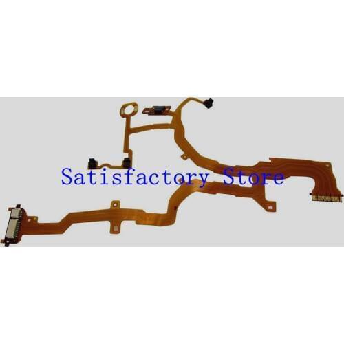 NEW Lens Back Main Flex Cable For SONY DSC-RX100M3 RX100 III / DSC-RX100M4 RX100 IV Digital Camera Repair Part + Sensor + Socket