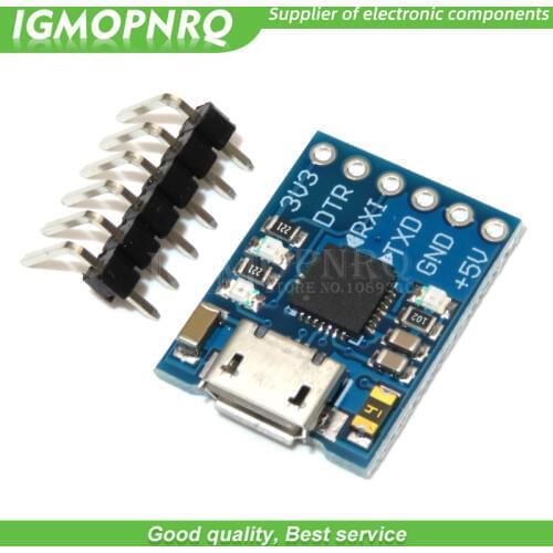 1PCS JMCU CP2102 MICRO USB to UART TTL Module 6Pin Serial Converter UART STC Replace FT232