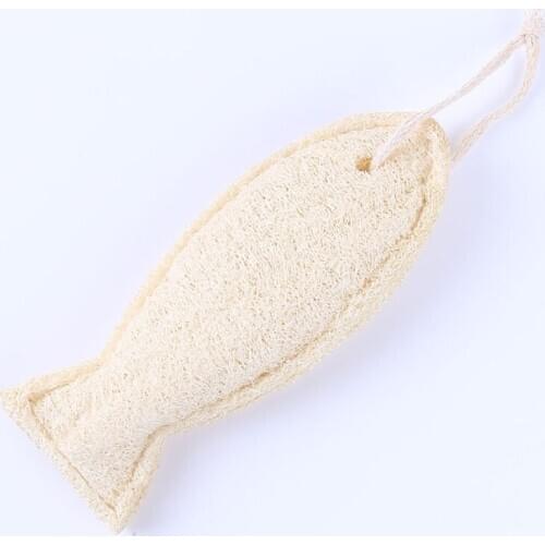 1Pcs New Natural Loofah Dishwashing Brush For Bowl Pan Dish Scrub Nonstick Oil Cleaning Cloth Pet Products Bite Kitchen Tools