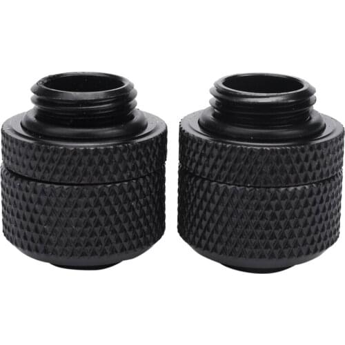 2Pcs Water Cooling Fittings G1/4 External Thread Pagoda For 9.5X12.7Mm Soft Tube Computer Cooling System Connector