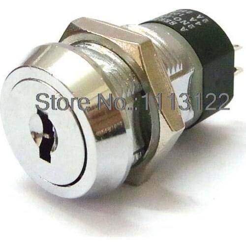 2803 key number switch key lock 4 Terminal OFF/ON electrical elevator/Lift switch lock 1 pc