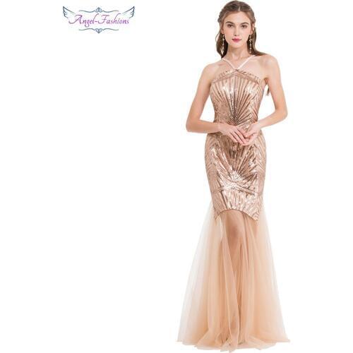 V-neck Women Dresses Angel-fashions China