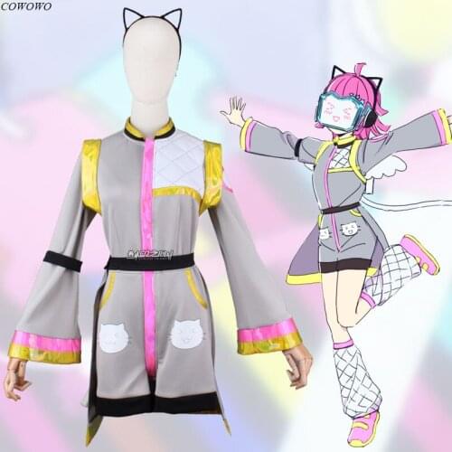 Anime! Lovelive! Tennoji Rina Lovely SJ Unform Cosplay Costume Halloween Carnival Party Role Play Outfit For Women 2021 NEW