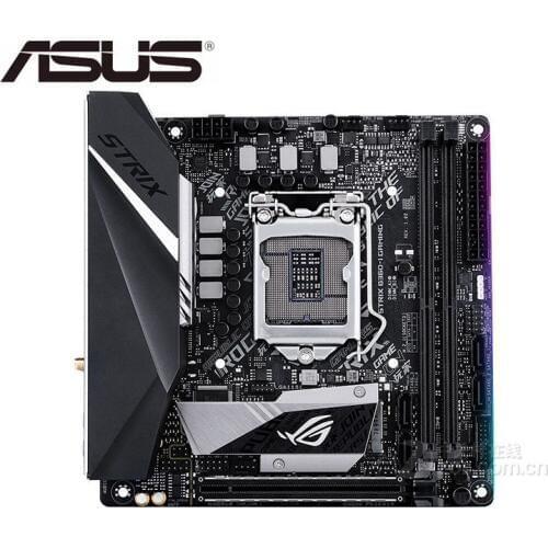 Used ASUS ROG STRIX B360-I GAMING original motherboard for LGA 1151 DDR4 USB3.0 USB3.1 Desktop motherboard