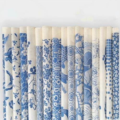 Ceramic art underglaze blue and white porcelain decal paper ceramic ceramic paste high temperature printing DIY material 52x37cm