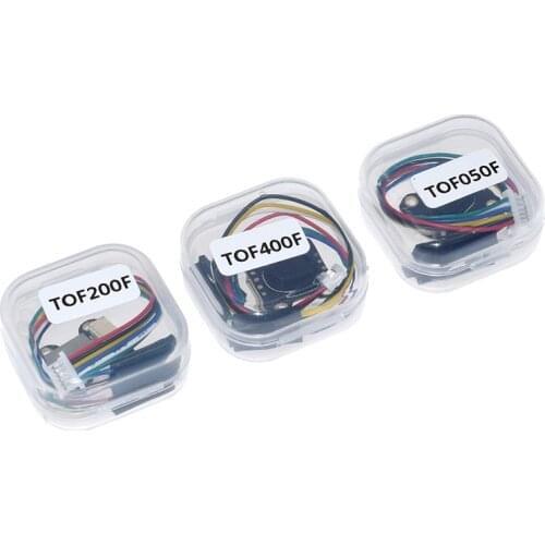 VL6180 VL53L0 VL53L1 Time-of-Flight (ToF) Laser Ranging Built-in MCU Algorithm TOF050F TOF200F TOF400F 50CM/2M/4M MODBUS/IIC I2C
