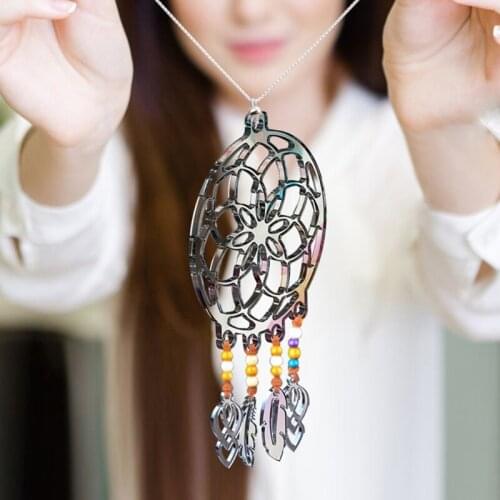 Dream Catcher Resin Mold Dream Catcher Resin Keychain Mold Resin Cast Mold is Easy to Disassemble Diy Jewelry Pendant