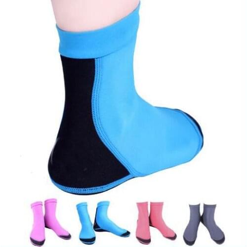 New snorkeling socks Lycra 1.5MM neoprene diving socks beach socks anti-slip non-slip swimming socks