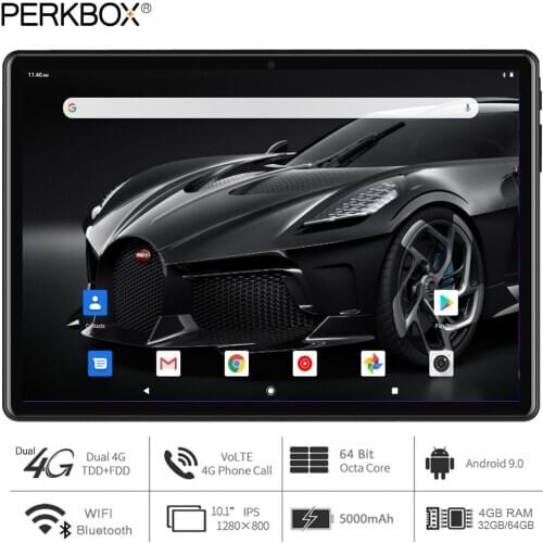 Global Version 10 inch tablet Octa Core 4GB RAM 64GB ROM 5000mAh Battery Google Android 9 Pie WiFi Bluetooth GPS Pad