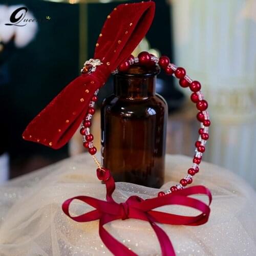 Красные браслеты Queenco China At AliExpress