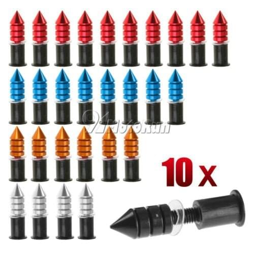 Motorcycle Windscreen Spike M5 Bolts Well Nuts For Suzuki GSXR 600 750 1000/ Honda CBR 600 954 1000 RR/YZF R1 R6 / Kawasaki ZX6R