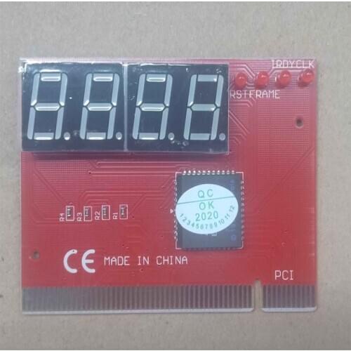 LED 4 Digit Analysis Diagnostic Tester POST Card PCI PC Analyzer Motherboard