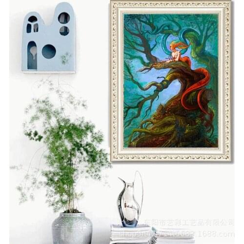 5D DIY Diamond Painting Beauty Skull Rhinestones Pictures Diamond Embroidery Sale Landscape Diamond desert