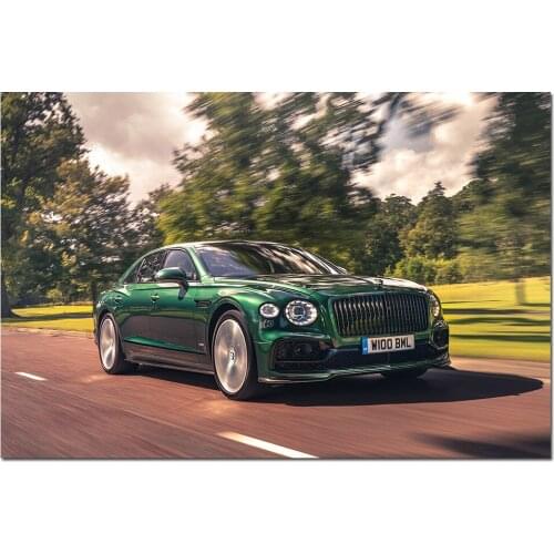 Bentley Flying Spur Car Wallpaper Wall Art Poster Print Canvas Paintings for Home Room Decor