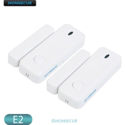 HOMSECUR (1Pcs/2Pcs/4Pcs Optional) D2-2 Wireless Door Sensor For Our 433Mhz GSM Alarm System