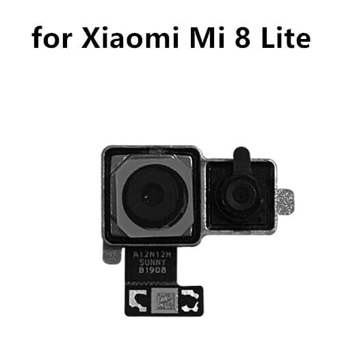 For Xiaomi Mi 8 Lite Back Camera Big Rear Main Camera Module Flex Cable Assembly Replacement Repair Parts