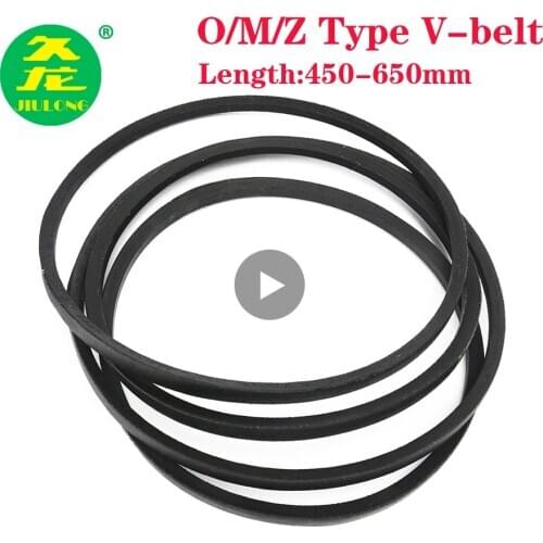 JIULONG V Belt Z/O/M Type Closed Rubber Transmission Belt 0/Z400/450/460/470/480/500/510/520...Conveyor Belt for industrial
